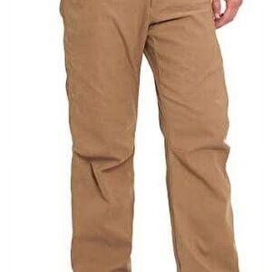 Eddie Baur Fleece Lined Khaki Tan Cargo Pants 32x34” Men's